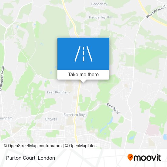 Purton Court map