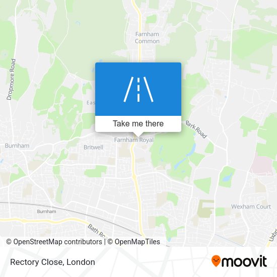 Rectory Close map