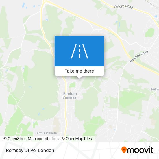 Romsey Drive map
