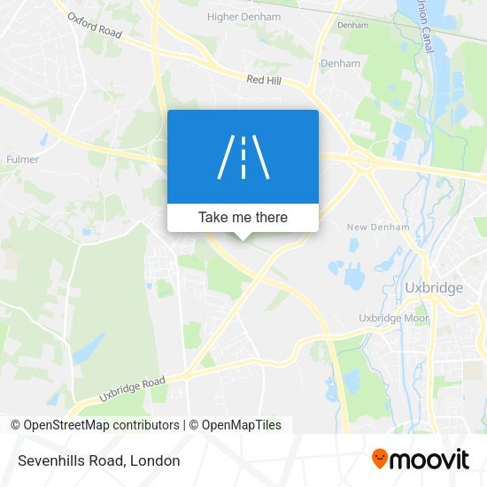 Sevenhills Road map