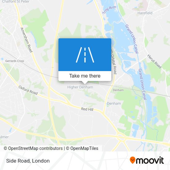 Side Road map