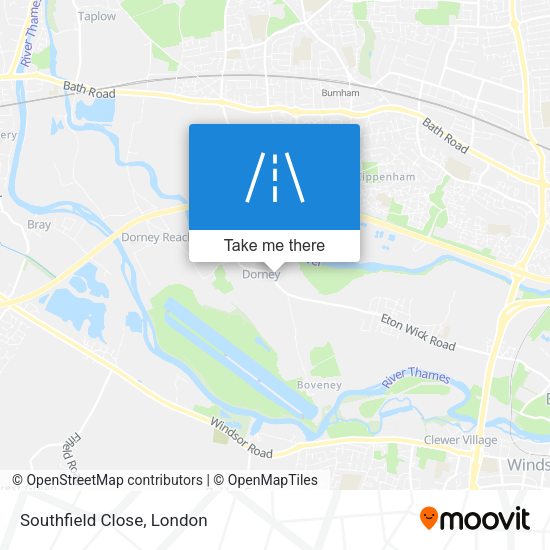 Southfield Close map