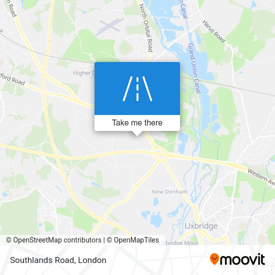 Southlands Road map