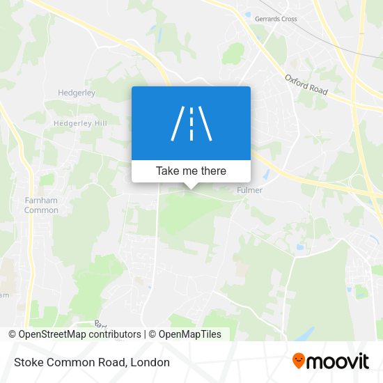 Stoke Common Road map