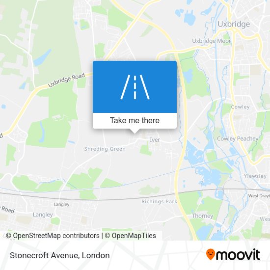 Stonecroft Avenue map