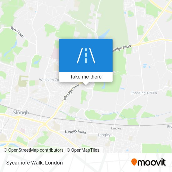 Sycamore Walk map