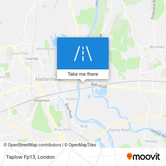 Taplow Fp13 map