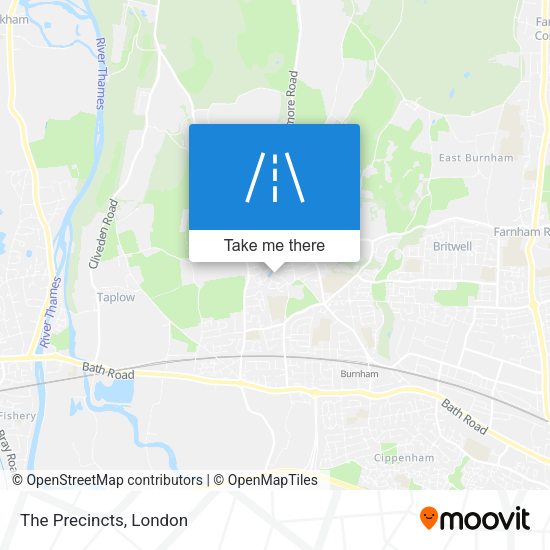 The Precincts map