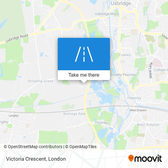 Victoria Crescent map