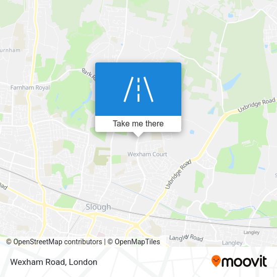 Wexham Road map