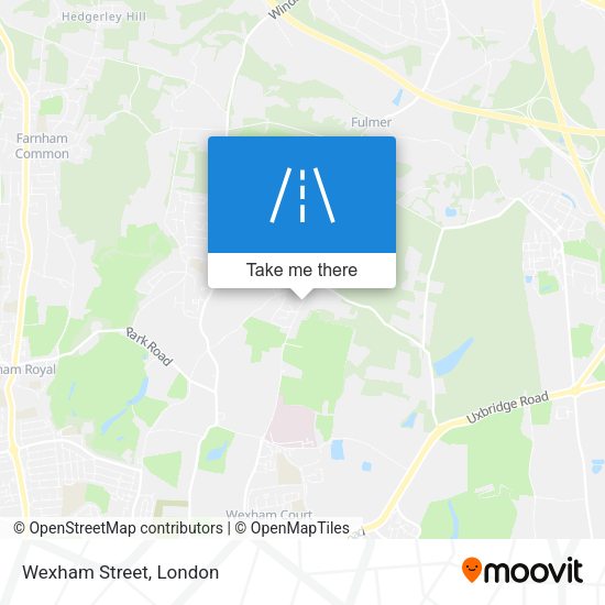 Wexham Street map