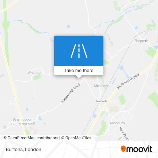 Burtons map