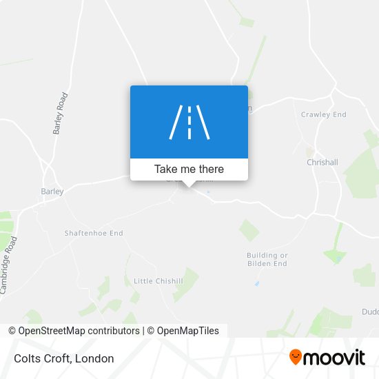 Colts Croft map