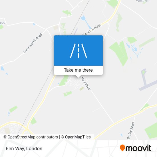 Elm Way map