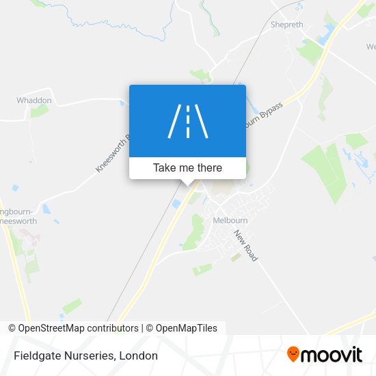 Fieldgate Nurseries map