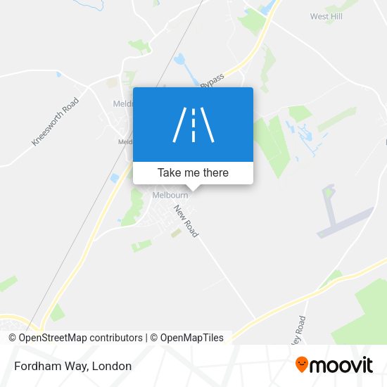 Fordham Way map
