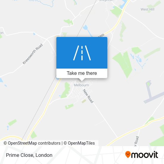 Prime Close map