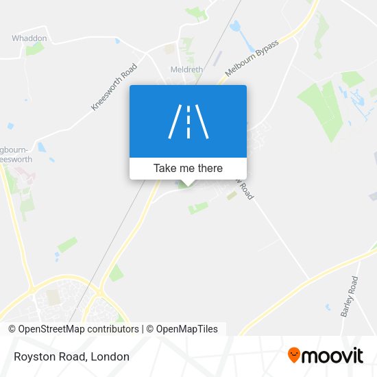 Royston Road map