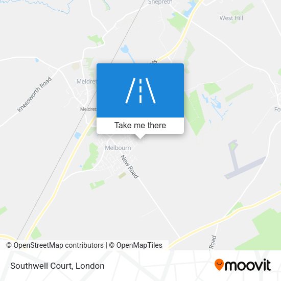 Southwell Court map