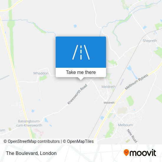 The Boulevard map