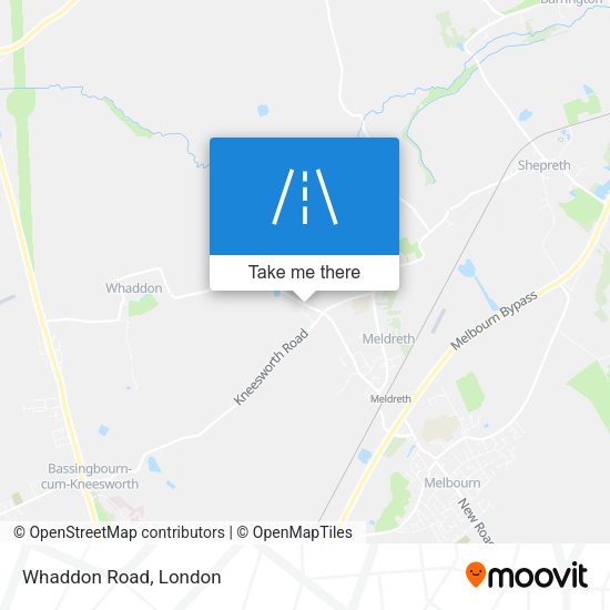 Whaddon Road map