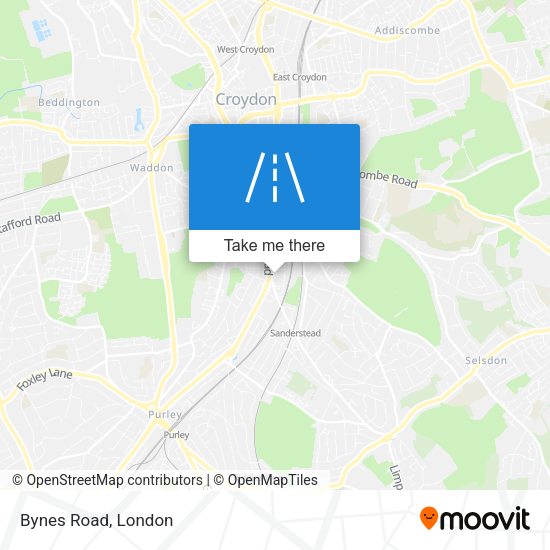 Bynes Road map