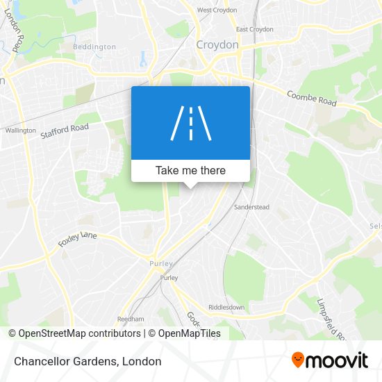 Chancellor Gardens map