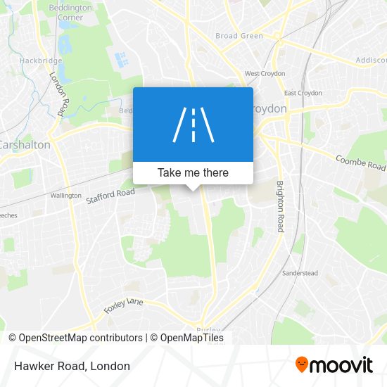Hawker Road map
