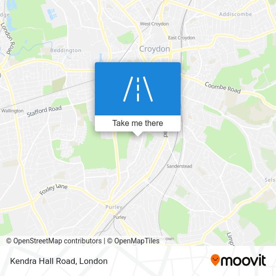 Kendra Hall Road map