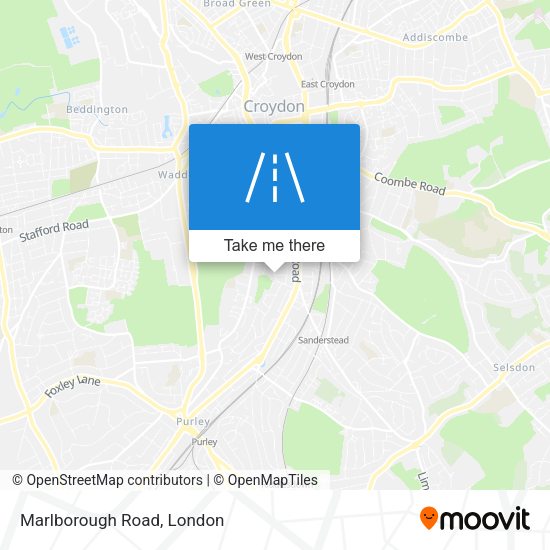 Marlborough Road map