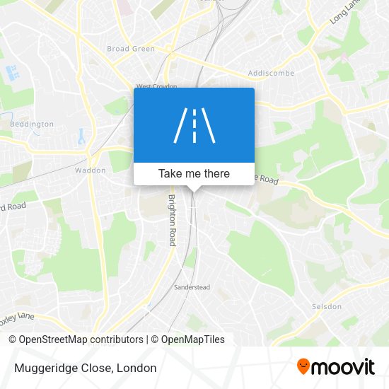 Muggeridge Close map