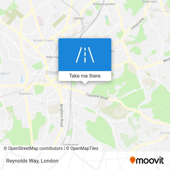 Reynolds Way map
