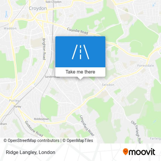 Ridge Langley map