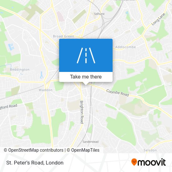 St. Peter's Road map