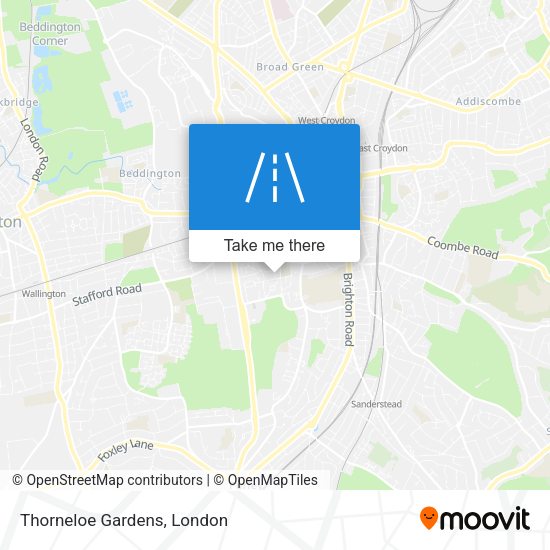 Thorneloe Gardens map