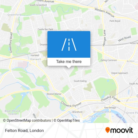 Felton Road map