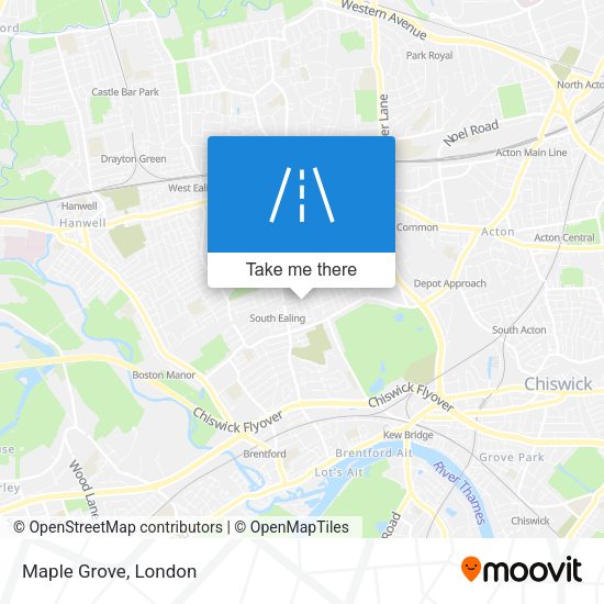 Maple Grove map