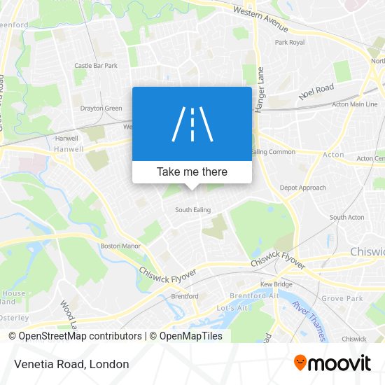 Venetia Road map