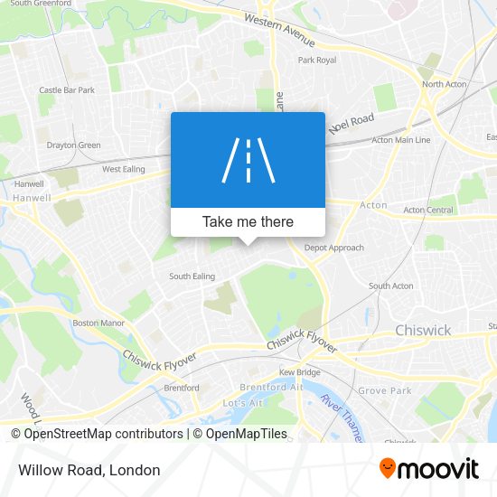 Willow Road map