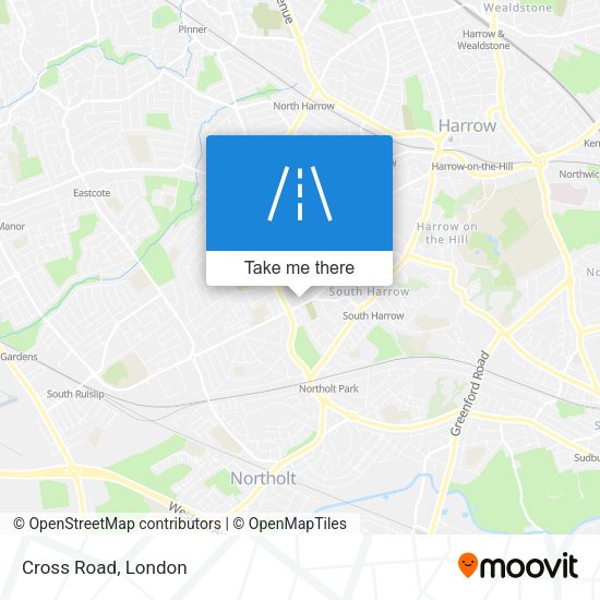 Cross Road map
