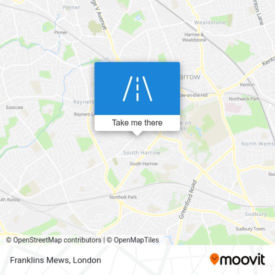 Franklins Mews map