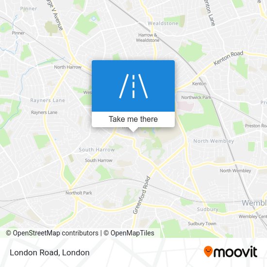 London Road map
