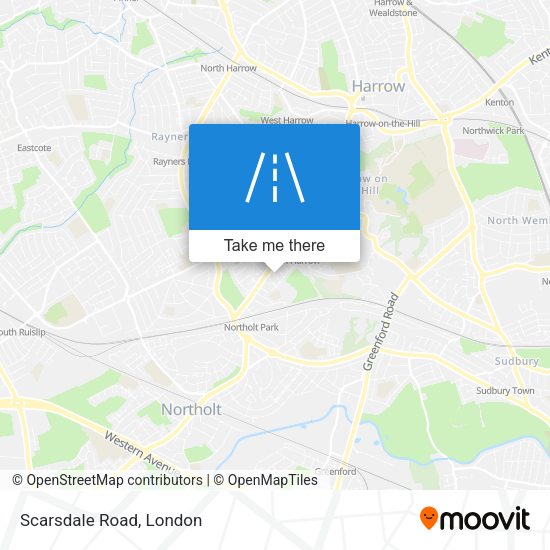 Scarsdale Road map