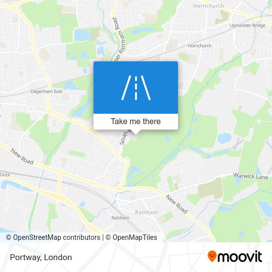 Portway map