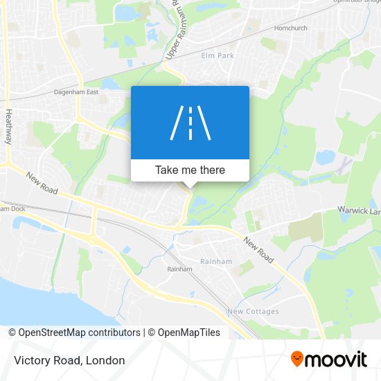 Victory Road map
