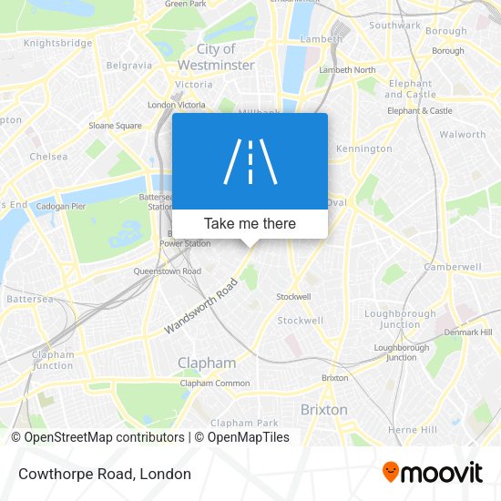 Cowthorpe Road map