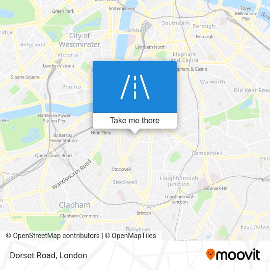 Dorset Road map