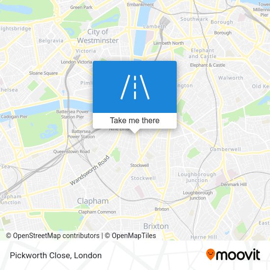 Pickworth Close map