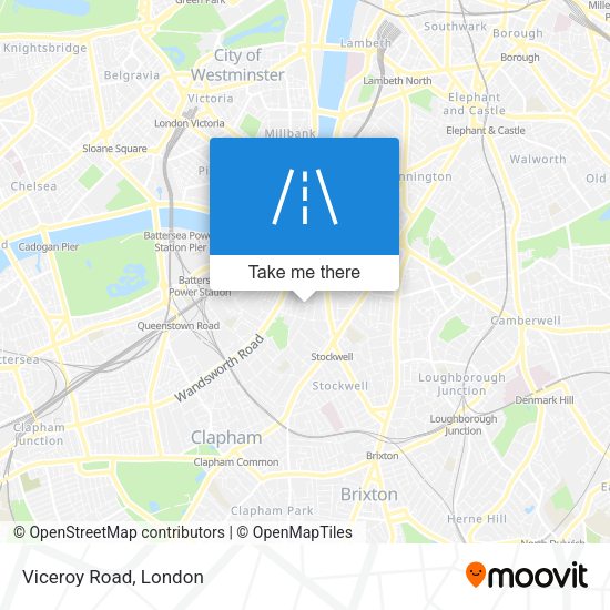 Viceroy Road map