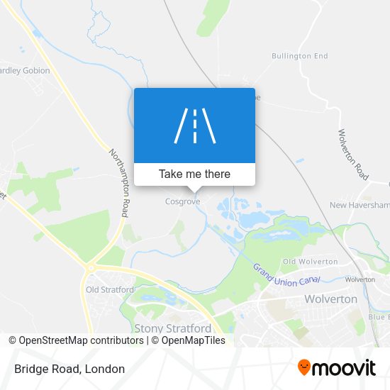 Bridge Road map